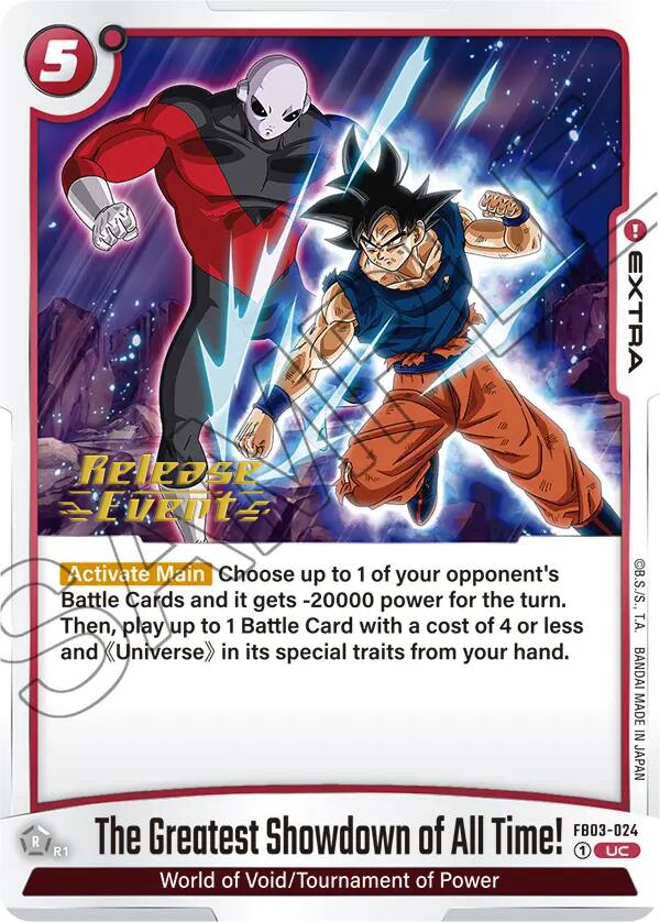 The Greatest Showdown of All Time! [Raging Roar Release Event Cards] For Sale