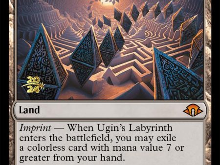 Ugin s Labyrinth [Modern Horizons 3 Prerelease Promos] on Sale