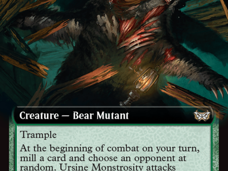 Ursine Monstrosity (Extended Art) [Duskmourn: House of Horror Commander] Sale