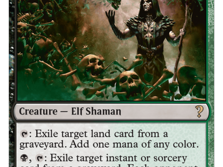 Deathrite Shaman (White Border) [Mystery Booster 2] Supply