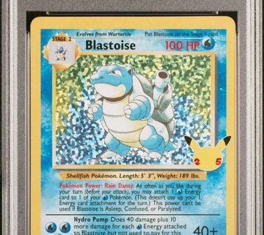 Blastoise 2 102 Celebrations Classic Collection PSA 9 72818035 Online now