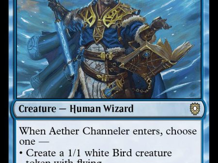 Aether Channeler [Bloomburrow Commander] Online Sale