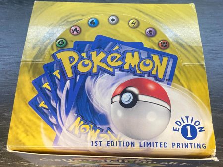 Base Set 1st Edition - Booster Box Empty Online