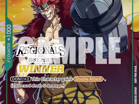 Eustass Captain Kid (Online Regional 2024 Vol. 2) [Winner] [One Piece Promotion Cards] For Discount