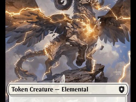 Elemental    Cat Double-Sided Token [Bloomburrow Commander Tokens] Online Sale