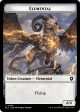 Elemental    Cat Double-Sided Token [Bloomburrow Commander Tokens] Online Sale