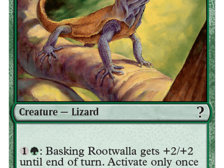 Basking Rootwalla (White Border) [Mystery Booster 2] Sale