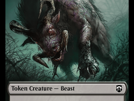 Beast (0010)    Shapeshifter (0008) Double-Sided Token [Modern Horizons 3 Commander Tokens] Online Sale