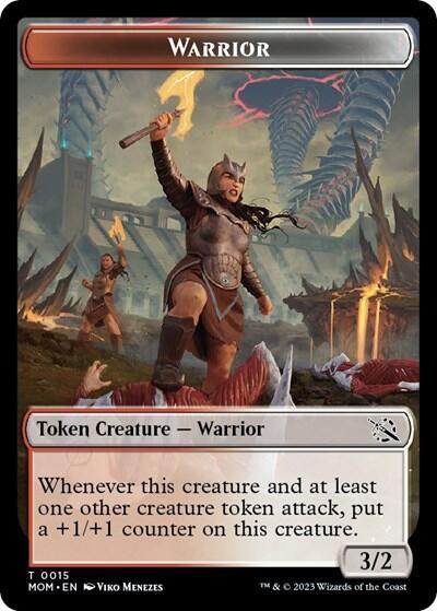 Warrior    Phyrexian Hydra (0012) Double-Sided Token [March of the Machine Tokens] For Discount