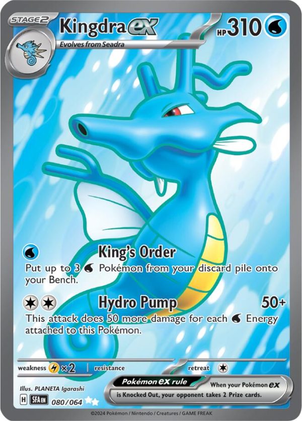 Kingdra ex (080 064) [Scarlet & Violet: Shrouded Fable] Hot on Sale