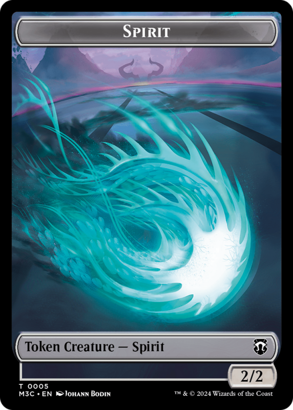 Eldrazi    Spirit Double-Sided Token [Modern Horizons 3 Commander Tokens] For Sale