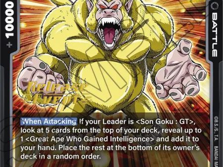 Golden Great Ape Son Goku [Raging Roar Release Event Cards] Sale