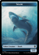 Bird (011)    Shark Double-Sided Token [Bloomburrow Commander Tokens] For Cheap