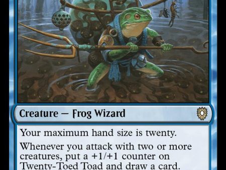 Twenty-Toed Toad [Bloomburrow Commander] Hot on Sale