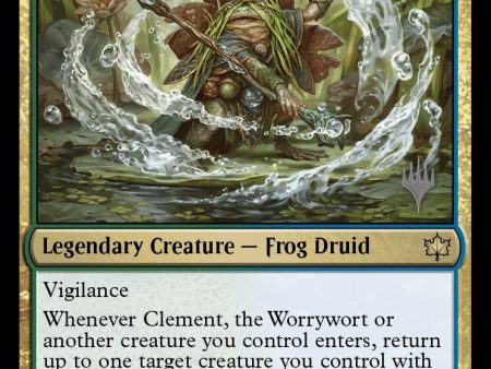 Clement, the Worrywort (Promo Pack) [Bloomburrow Promos] For Cheap