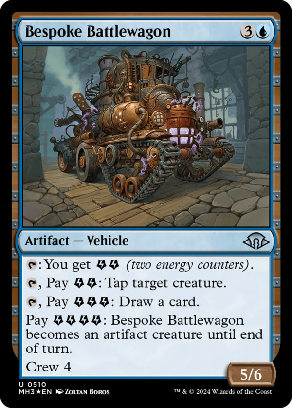 Bespoke Battlewagon (Ripple Foil) [Modern Horizons 3] Online Sale