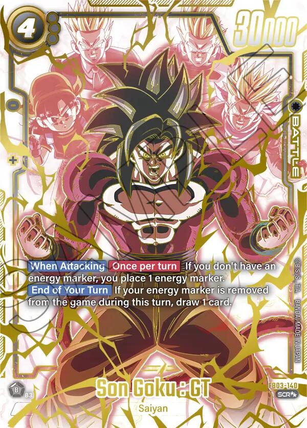 Son Goku : GT (FB03-140) (Super Alternate Art) [Raging Roar] Cheap