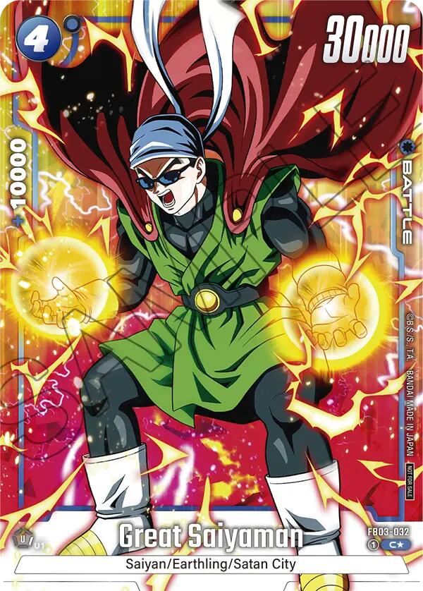 Great Saiyaman (FB03-032) (Tournament Pack -Winner- 03) [Fusion World Tournament Cards] on Sale