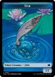 Bird (011)    Fish Double-Sided Token [Bloomburrow Commander Tokens] Hot on Sale