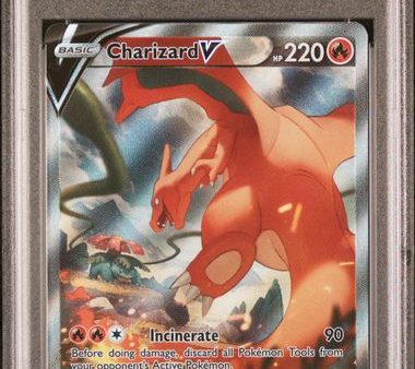 Charizard V 154 173 Brilliant Stars PSA 10 88754025 Online Sale