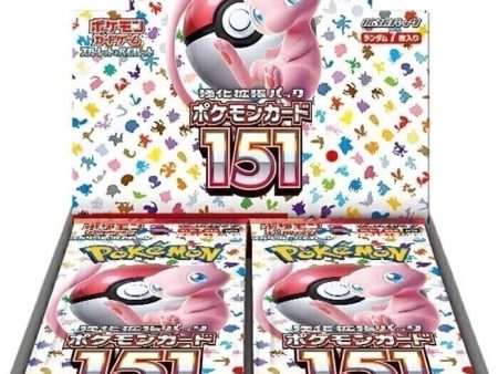 Japanese Scarlet & Violet: 151 - Booster Box For Sale