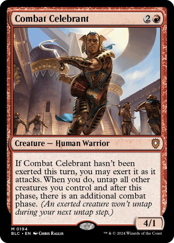 Combat Celebrant [Bloomburrow Commander] Online