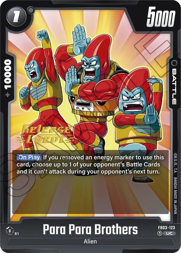 Para Para Brothers [Raging Roar Release Event Cards] Online