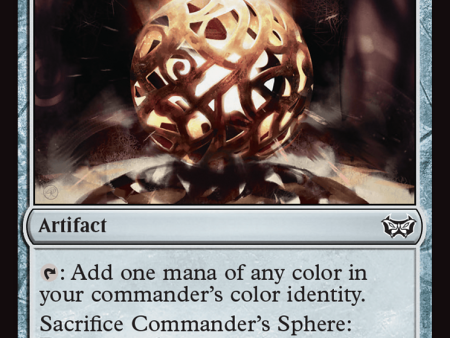 Commander s Sphere [Duskmourn: House of Horror Commander] Fashion