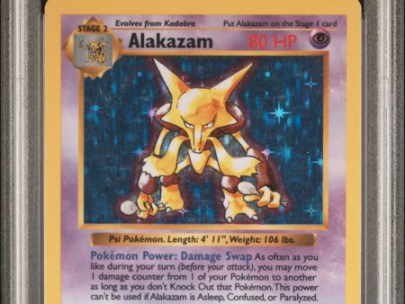 Alakazam 1 102 Shadowless Base Set PSA 5 92361511 Hot on Sale