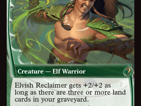 Elvish Reclaimer (Future Sight) [Mystery Booster 2] Online Sale