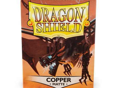 Dragon Shield: Standard 100ct Sleeves - Copper (Matte) Cheap