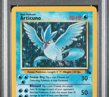 Articuno 2 62 Fossil PSA 9 78747324 on Sale