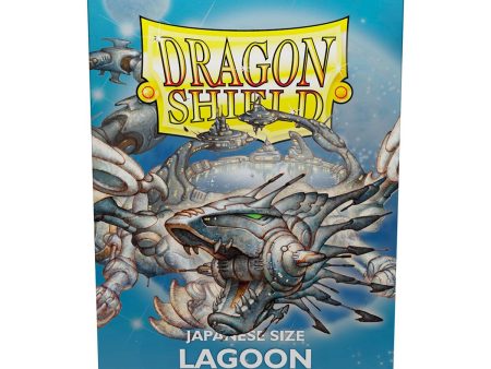 Dragon Shield: Japanese Size 60ct Sleeves - Lagoon (Dual Matte) For Discount