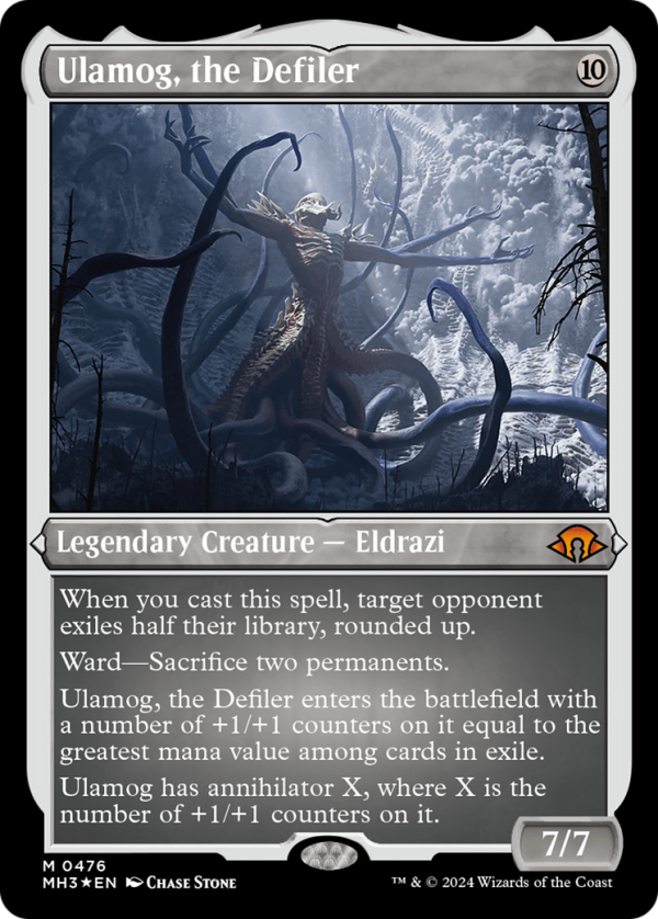 Ulamog, the Defiler (Foil Etched) [Modern Horizons 3] Hot on Sale