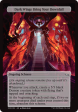 Dark Wings Bring Your Downfall (Full Art) [Duskmourn: Archenemy] Cheap