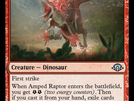 Amped Raptor (Ripple Foil) [Modern Horizons 3] For Sale