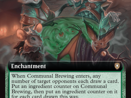 Communal Brewing (Extended Art) [Bloomburrow Commander] Cheap