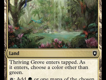 Thriving Grove [Bloomburrow Commander] Online Hot Sale