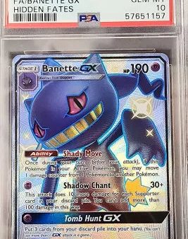 Banette GX SV61 SV94 Hidden Fates PSA 10 57651157 Cheap