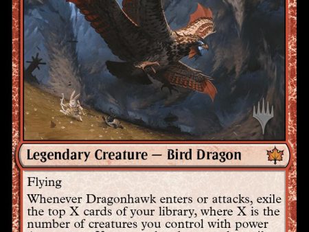 Dragonhawk, Fate s Tempest (Promo Pack) [Bloomburrow Promos] For Sale