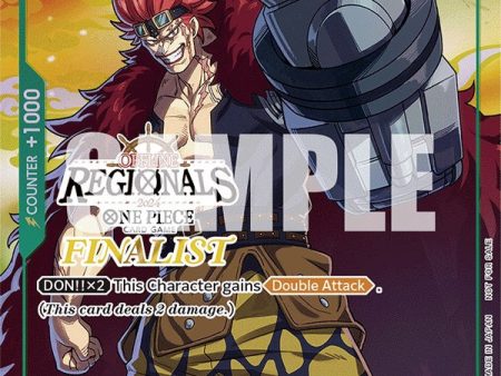 Eustass Captain Kid (Online Regional 2024 Vol. 2) [Finalist] [One Piece Promotion Cards] Fashion