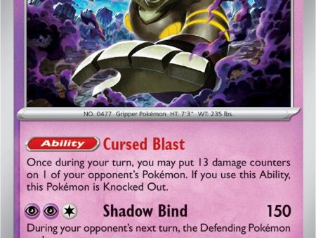 Dusknoir (020 064) [Scarlet & Violet: Shrouded Fable] Fashion