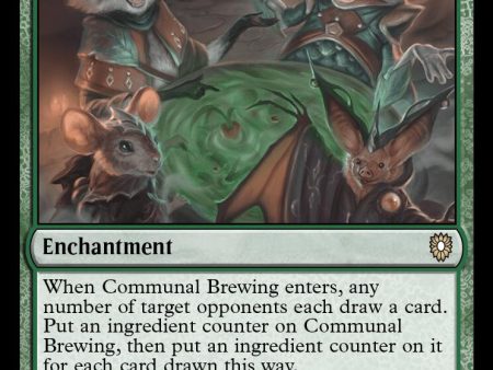 Communal Brewing [Bloomburrow Commander] Sale