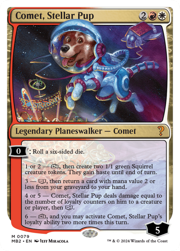 Comet, Stellar Pup [Mystery Booster 2] on Sale