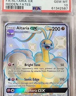 Altaria GX SV77 SV94 Hidden Fates PSA 10 61342587 Discount