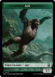 Ape (Ripple Foil)    Plant Double-Sided Token [Modern Horizons 3 Commander Tokens] on Sale