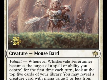 Whiskervale Forerunner [Bloomburrow Prerelease Promos] on Sale