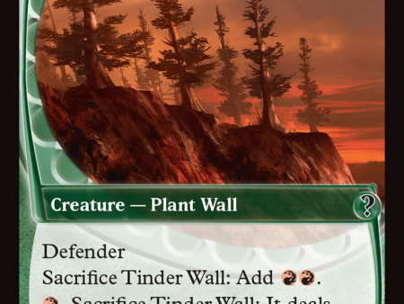 Tinder Wall (Future Sight) [Mystery Booster 2] Online Sale