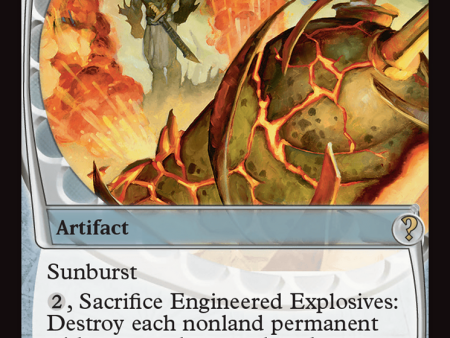 Engineered Explosives (Future Sight) [Mystery Booster 2] For Sale