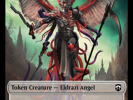 Eldrazi Angel    Copy Double-Sided Token [Modern Horizons 3 Commander Tokens] Sale